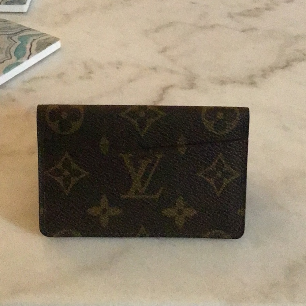 Louis Vuitton Monogram Business Card Holder Brand New